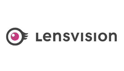 Logo LensVision à la shop extérieure