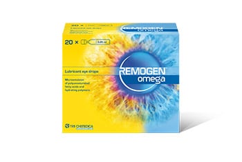 Remogen Omega-3-Tropfen für die Augen. TRB-Chemedica