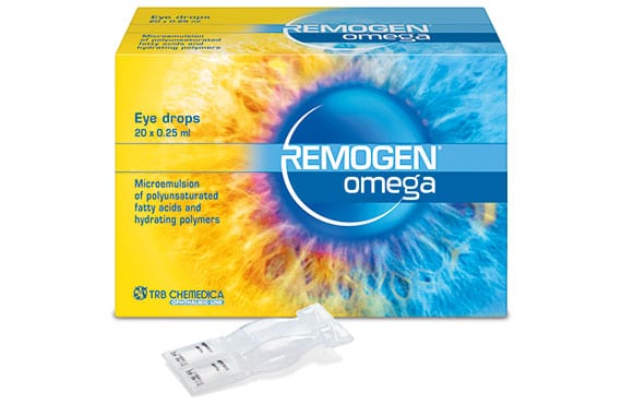 Remogen Omega bei trockenem Auge. TRB-Chemedica