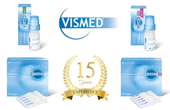 Vismed-Ophtalmologie. 15 Jahre Erfahrung. Trockenes Auge. TRB-Chemedica